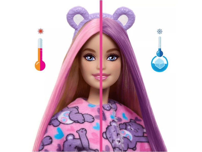 Barbie: Cutie Reveal Gondos bocsok baba - Szörpike (JCN94)