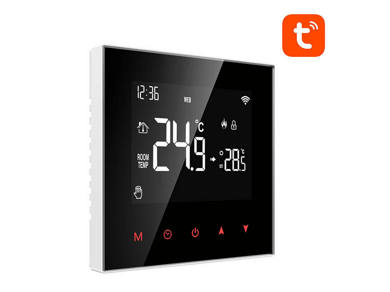 Avatto ZWT100-BH-3A Zigbee Tuya Intelligens kazánfűtés termosztát