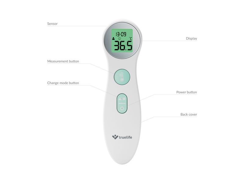 TrueLife Care Q6 Érintésmentes hőmérő