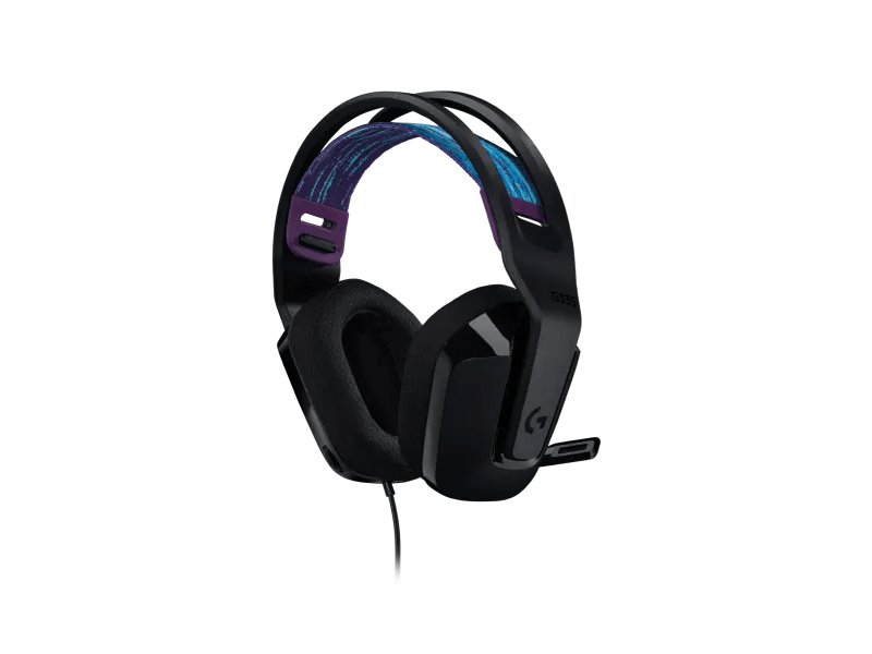 Logitech G335 mikrofonos fejhallgató, Fekete (981-000978)