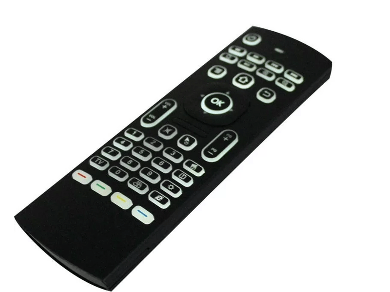 MediaVibe MX3 LED Airmouse távirányító billentyűzet