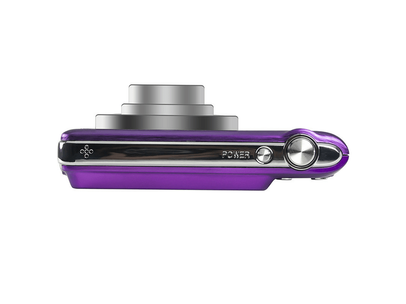 Kompakt lila fényképezőgép 18 MP 16GB