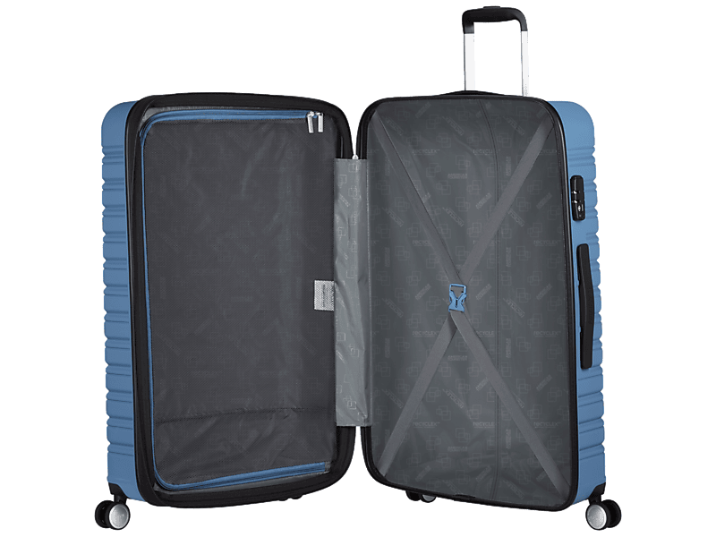American Tourister Flashline Spinner közepes méretű bőrönd, 78cm, kék (149769-A283)