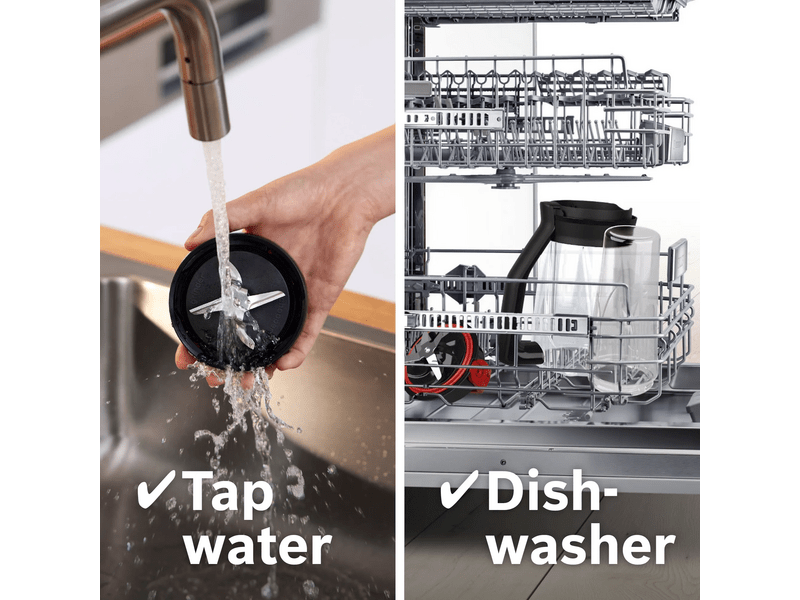 Bosch MMB6177S VitaPower Turmix kulaccsal 1200W, Ezüst