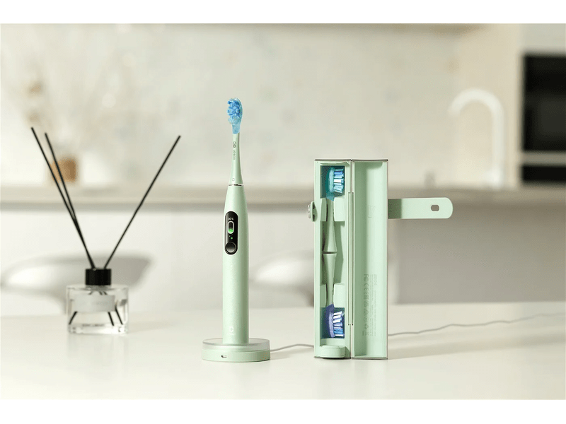 Elektromos fogkefe x ultra set,zöld