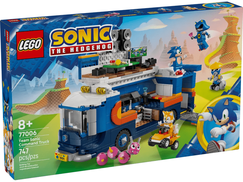LEGO® Sonic the Hedgehog™ Baza vozila Sonic Teama (77006)