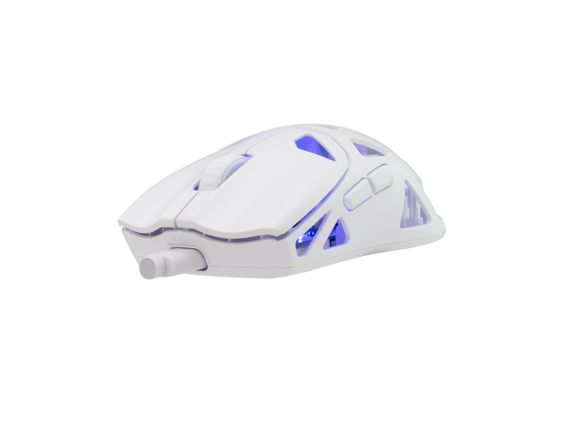 White Shark Dagonet Gaming egér, fehér (W030202)