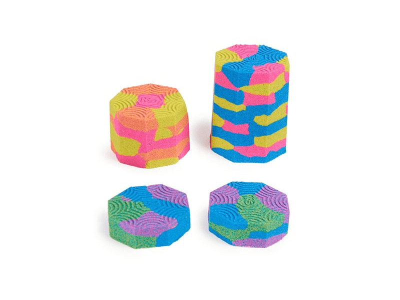 Kinetic Sand - Nyomkodós homokmóka szett