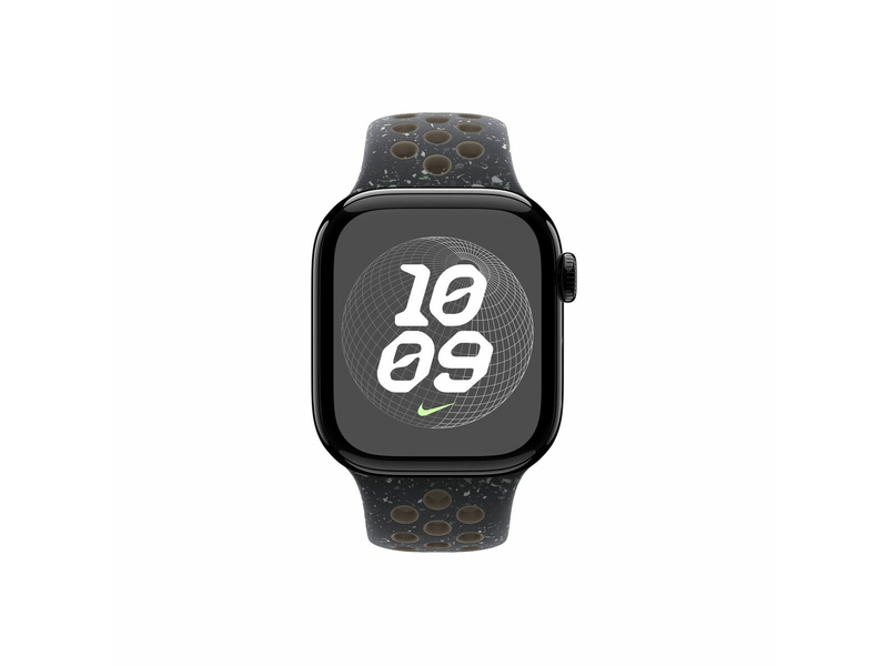 Apple Watch 42 mm-es éjféli égbolt Nike sportszíj, M/L (MYJQ3ZM/A)