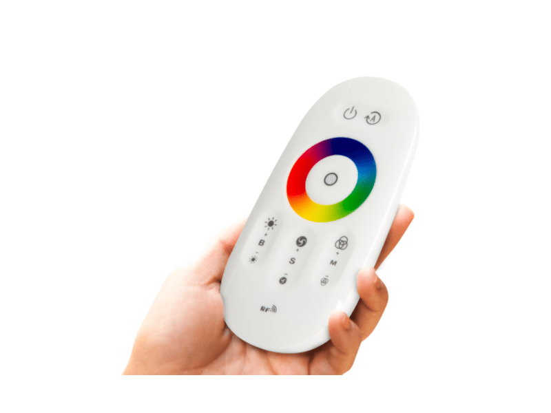 Phenom Profi Led Szalag 5m Színes RGB Adapterrel 100 programos Távirányítóval (55843)