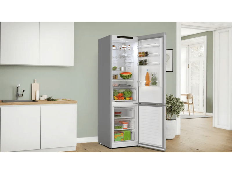 Bosch KGN392LAG Alulfagyasztós kombinált hűtőszekrény