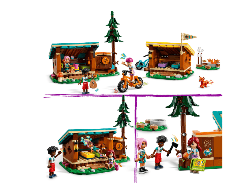 LEGO® Friends Ugodne kabine u avanturističkom kampu (42624)
