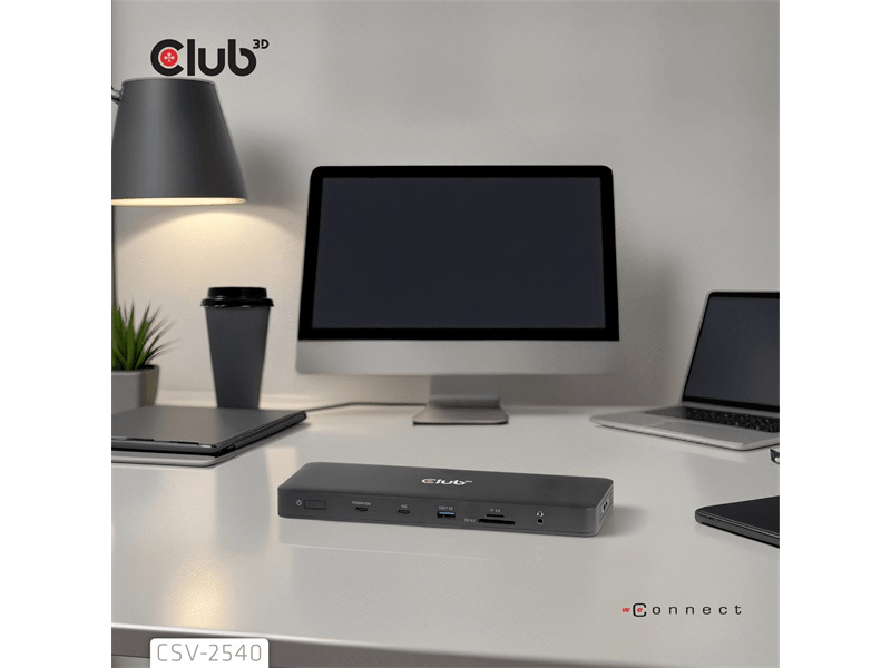 Club 3D CSV-2540 Notebook dokkoló