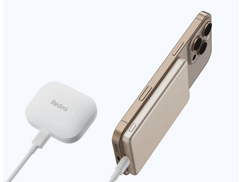 Xiaomi Super Slim Magnetic Power Bank 5000 mAh, arany (BHR08PLGL)