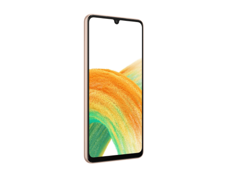 Samsung Galaxy A33 128/6GB 5G Okostelefon, Király barack