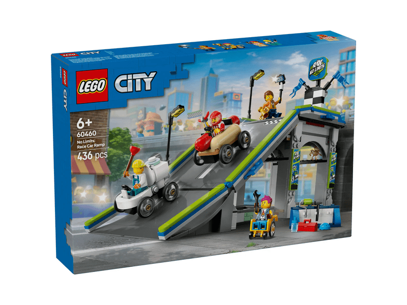 LEGO® City Határok nélkül: Versenypálya rámpákkal (60460)
