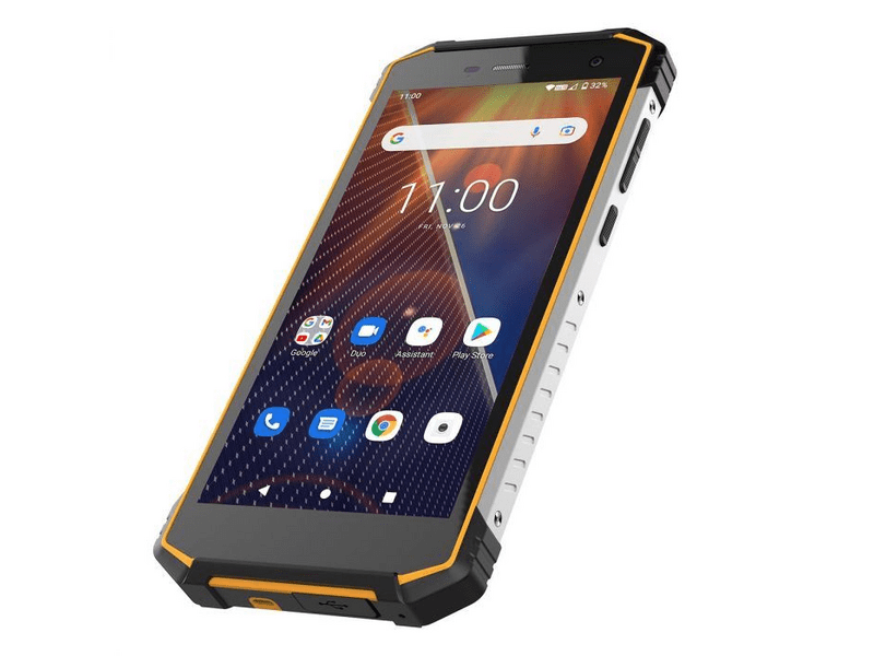 HAMMER Energy 2 ECO 3/32GB Okostelefon, fekete-narancssárga