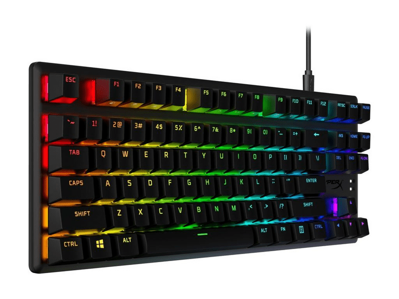 HyperX Alloy Origins Core PBT Mechanikus Gaming billentyűzet, UK (639N3AA)