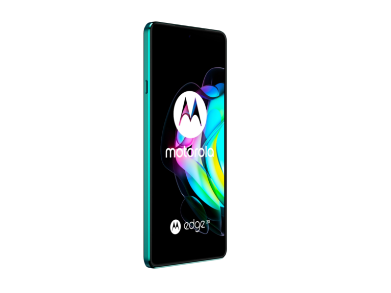 Motorola Edge 20 Mobiltelefon, Dual SIM, 128/8GB, 5G, Frosted Emerald
