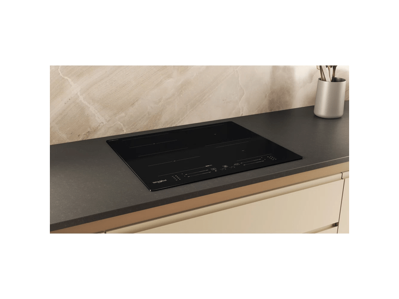 Whirlpool AKZM 8480 NB Beépíthető sütő + Whirlpool WF S3660 CPNE Indukciós főzőlap + Whirlpool AKR 62F LT K Kürtős páraelszívó