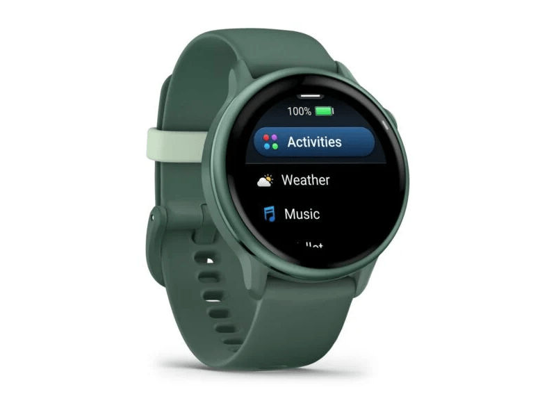 Garmin Vívoactive 6 Okosóra, mohazöld (010-02985-02)