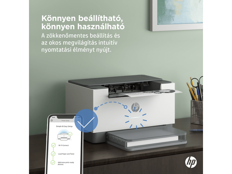 HP LaserJet M209dw Monokróm lézernyomtató (6GW62F)