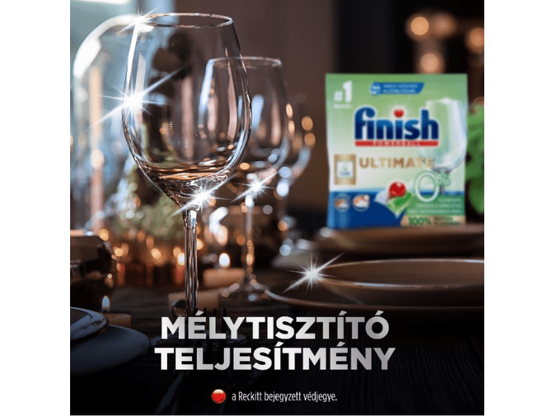 Finish Ultimate All in 1 0% Mosogatógép kapszula 100db (3282779)