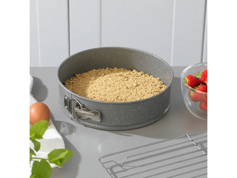 Salter Marblestone Tapadásmentes, szénacél torta forma, 24cm