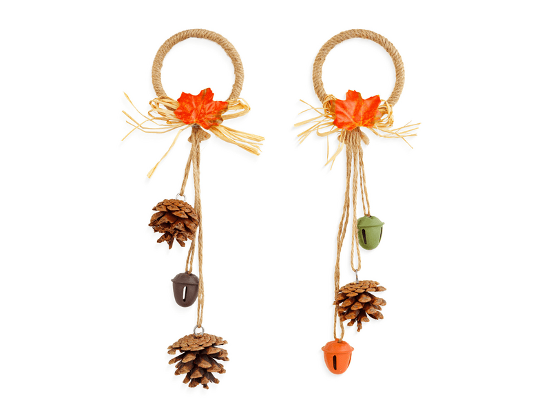 Family 59018 Őszi dekoráció, ajtódísz, 2 féle, 30,5 cm