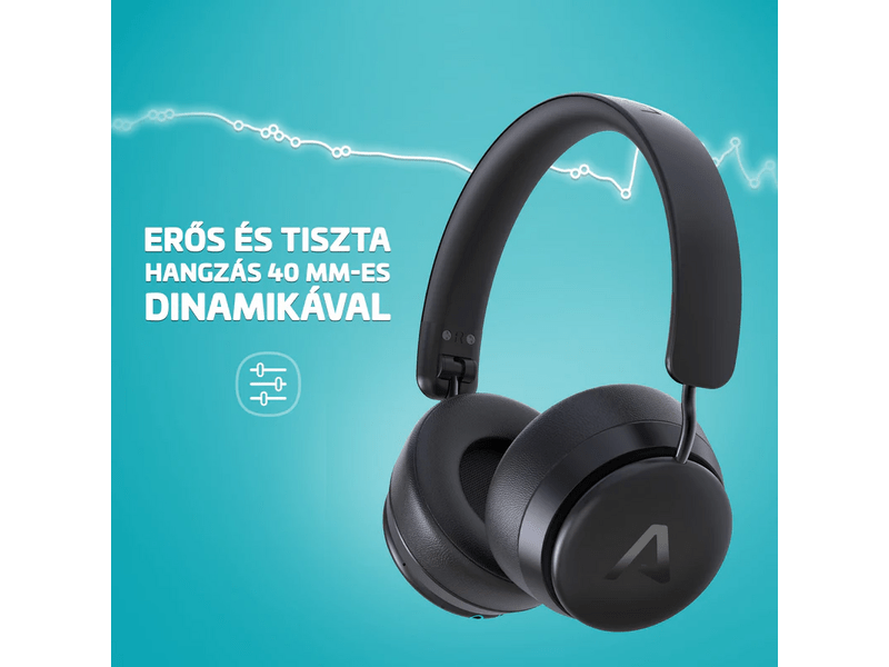 LAMAX Blaze3 Vezeték nélküli fejhallgató, fekete