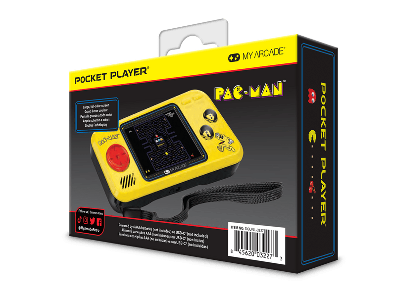 My Arcade Pac-Man 3in1 Pocket Player Játékkonzol (DGUNL-3227)