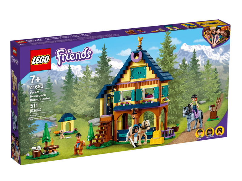 LEGO® Friends Erdei lovaglóközpont (41683)