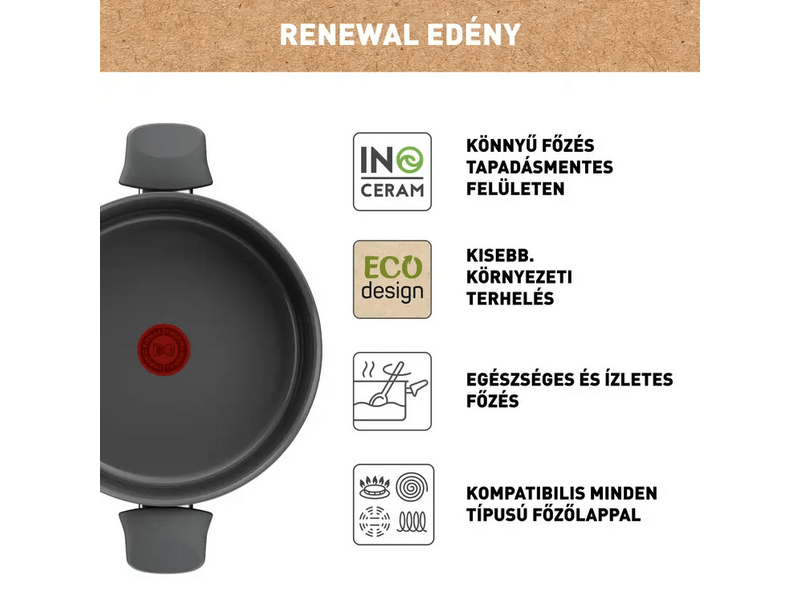 Tefal Renewal Nyeles lábas, 24 cm (C4264673)