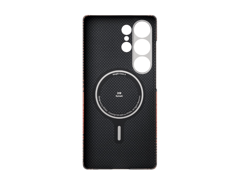 Pitaka pletena maska za Samsung S25 Ultra, boja zalaska sunca (KS2503U)