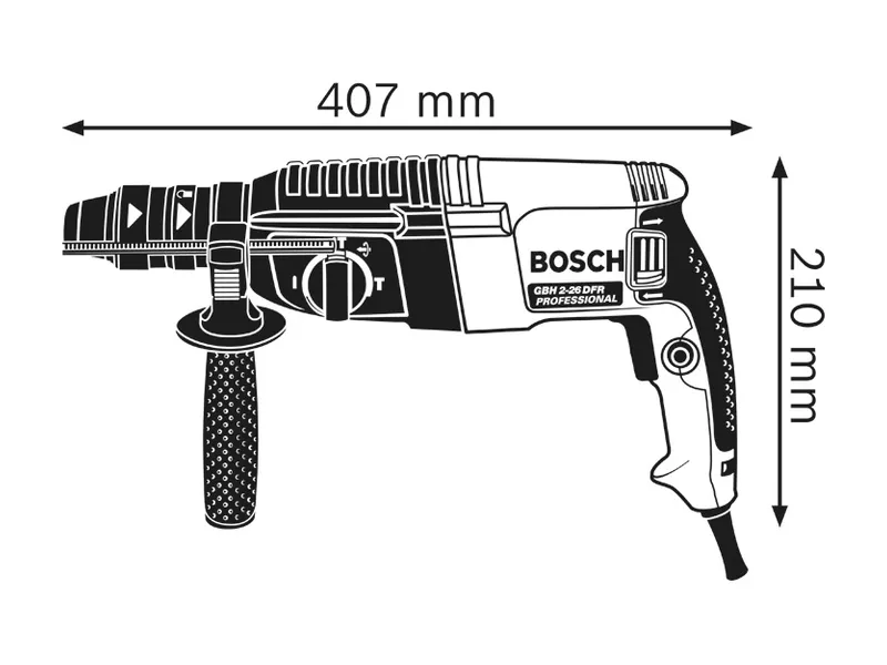 Bosch GBH 2-26 DFR udarna bušilica (0611254768)