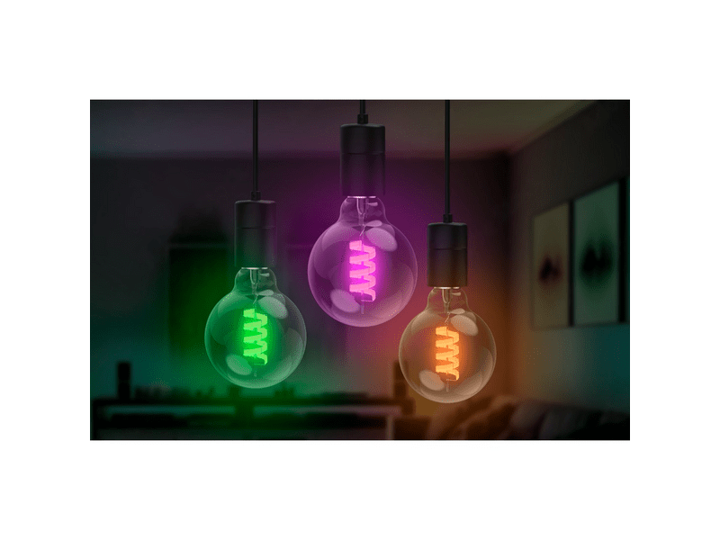 Hama 176644 Okos Wifi LED izzó, E27, 4,9W, RGB