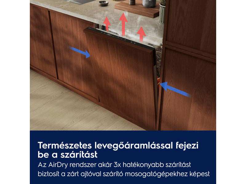 Electrolux E62LD200S Beépíthető mosogatógép