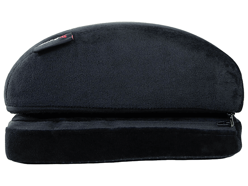 Arozzi Gaming lábtartó párna, Fekete bársony