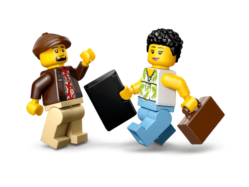 LEGO® City Sárga taxi – Modellautókészlet 2 minifigurával, húsvéti szett (60487)