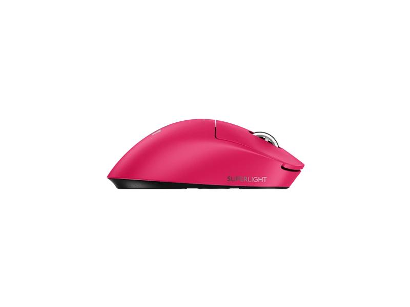 Logitech PRO X Superlight 2 DEX Gamer egér, rózsaszín