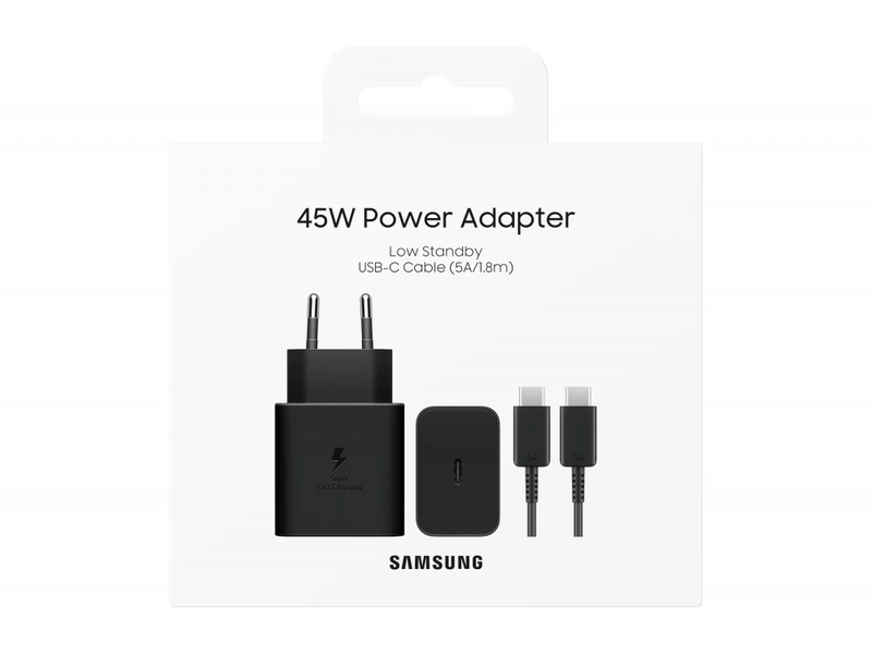 45W Power Adapter, Black