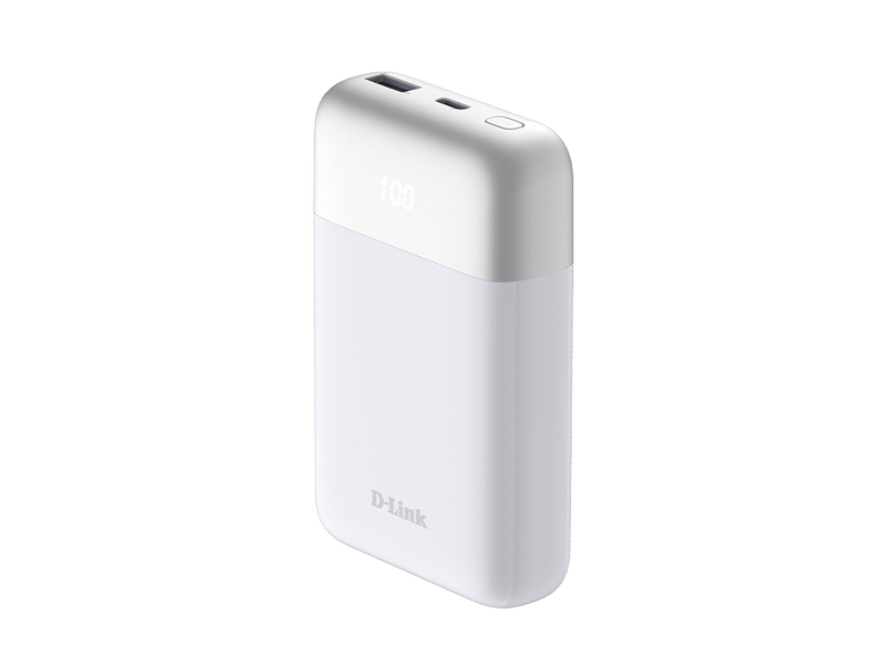 D-Link DPP-101 PowerBank, fehér, 10000mAh