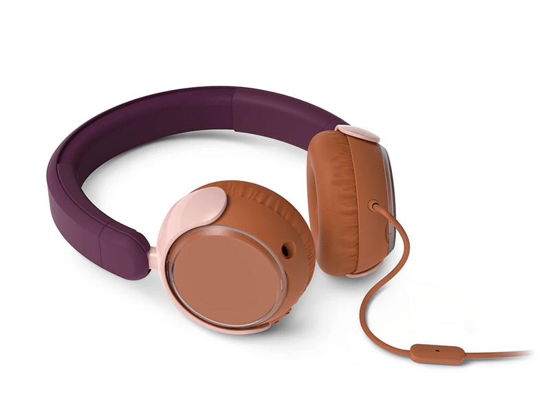 Philips TAK2000MP/00 Fejhallgató gyerekeknek, bíborlila