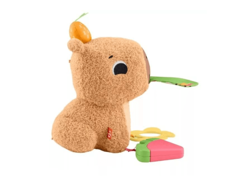 Fisher-Price Sensimals: Kapibari plüssfigura - 24 cm (HYR54)