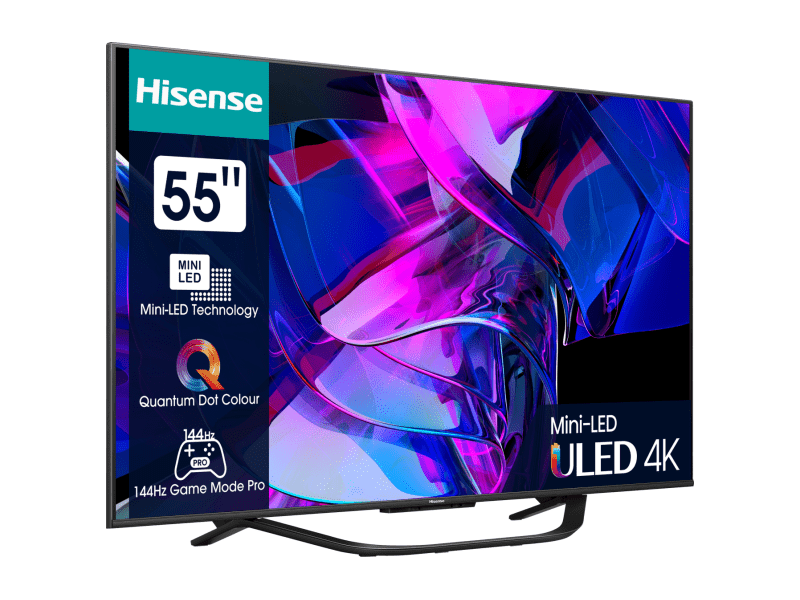 Hisense 55U7KQ 4K UHD Smart MiniLED TV