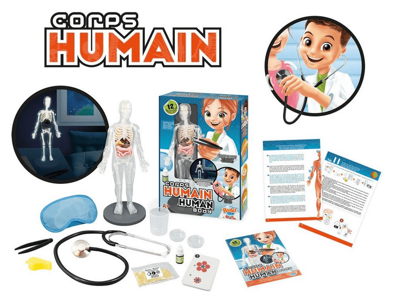 Buki Tudományos készlet: Az emberi test