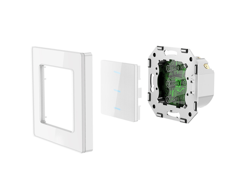 Avatto N-TS10-W1 Érintőkapcsoló Single, WiFi, TUYA, fehér