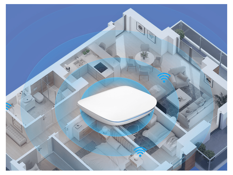 Avatto GW16-W-Blue Bramka ZigBee/Bluetooth átjáró, kék