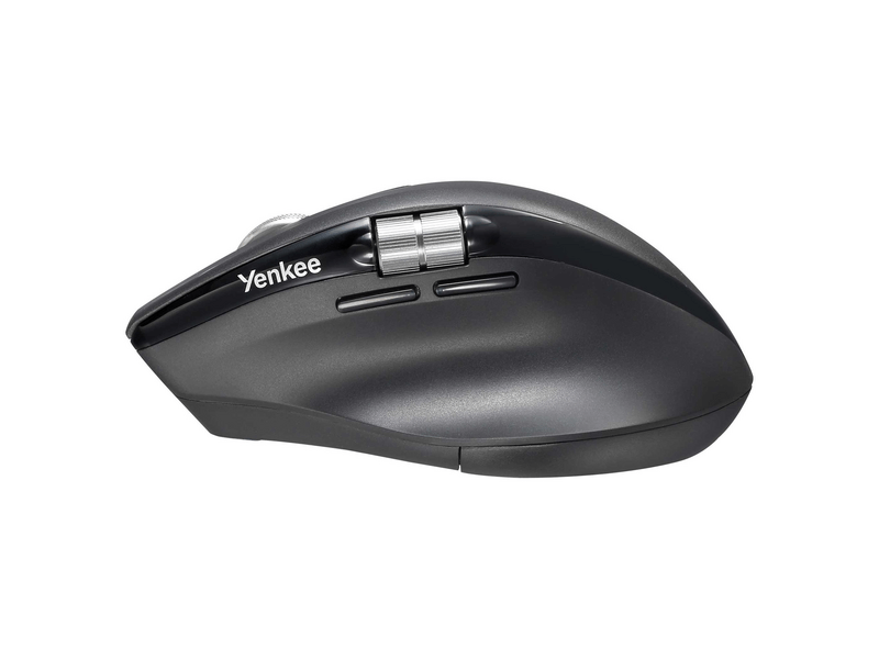 Yenkee YMS 2095B SPIN Vezeték nélküli egér, fekete (45029727)