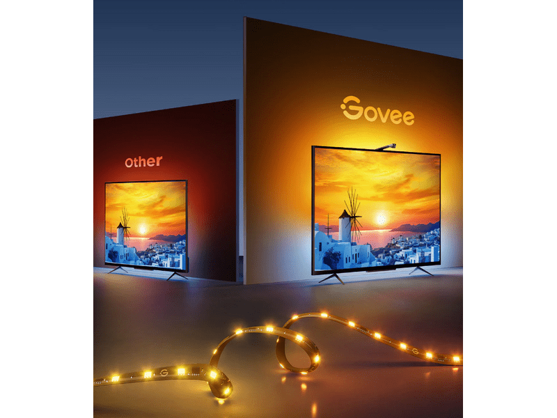 Govee H60993D2 TV Backlight 3 Lite TV Backlight s kamerom